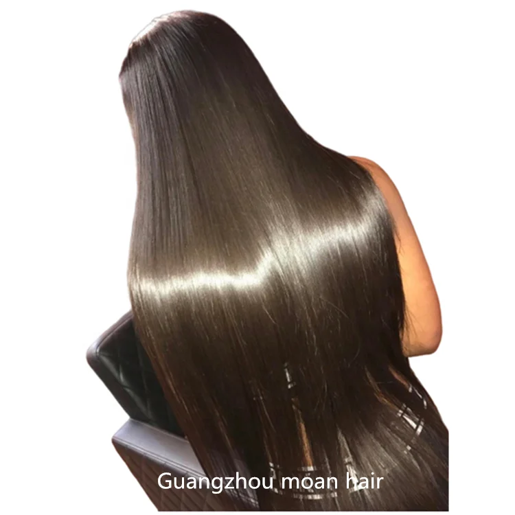 

virgin cuticle aligned hair,2 Pieces, Natural color(color 1b)