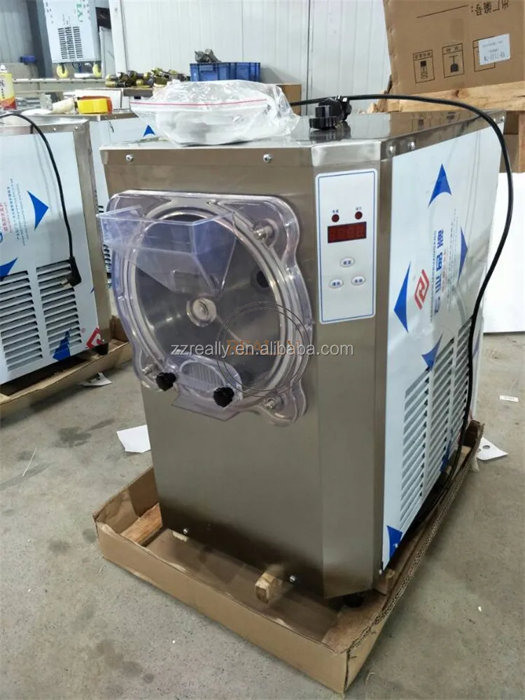 Commercial 2800w Automatic Stainless Steel Hard Ice Cream Makers Making
