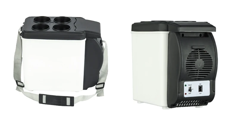 Wholesale 6L Portable Mini 12V small Fridge for car with CE