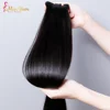 Unprocessed straight deep curly raw indian temple thread for color ring hair extension double drawn hair 30 expression sample