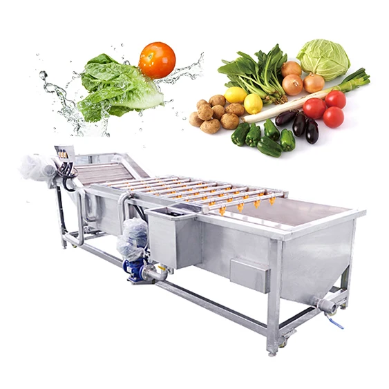 Ozone sterilization cleaning equipment bubble fruit and vegetable washing machine  WT/8613824555378