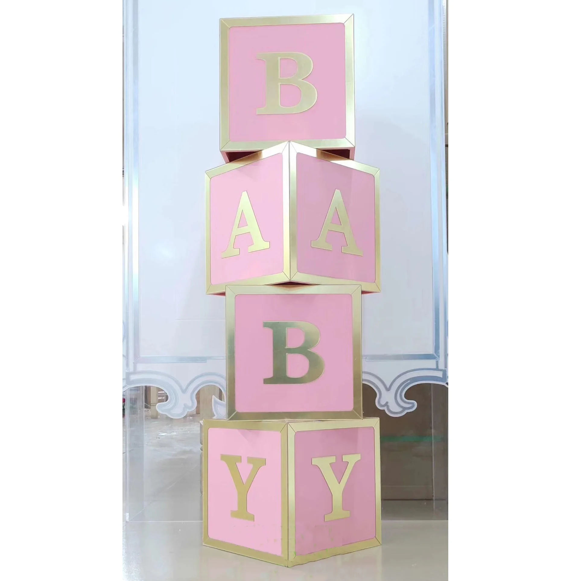 Giant acrylic hot sale baby blocks