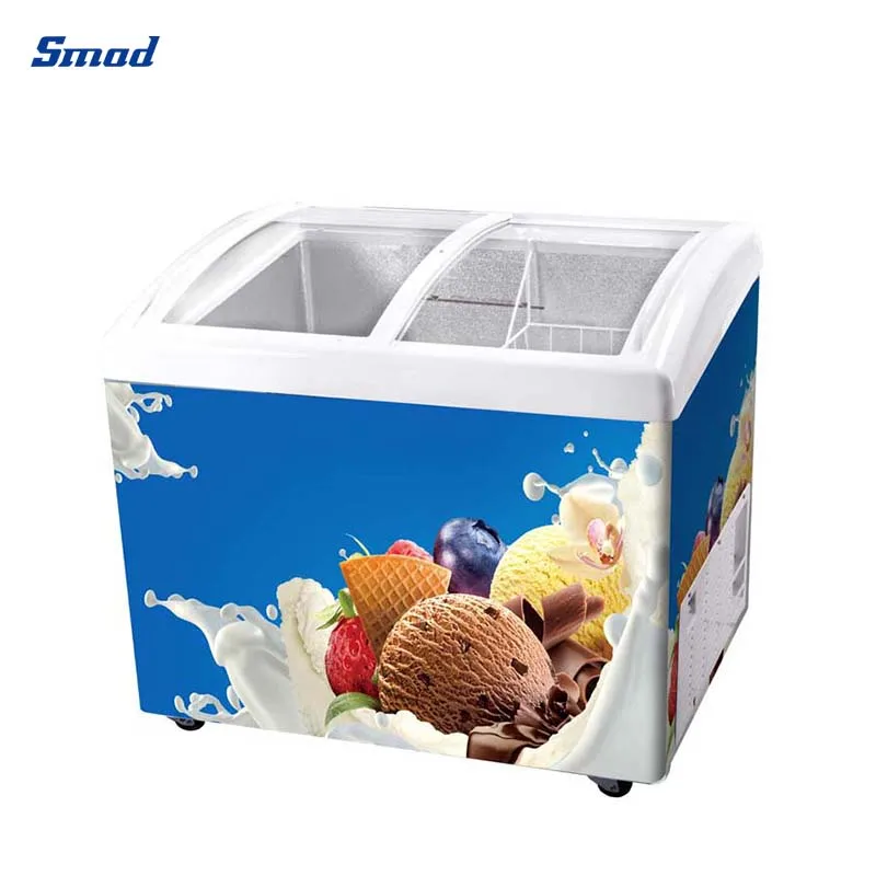 Mini Portable Display Chest Freezers Used For Ice Cream Buy Display