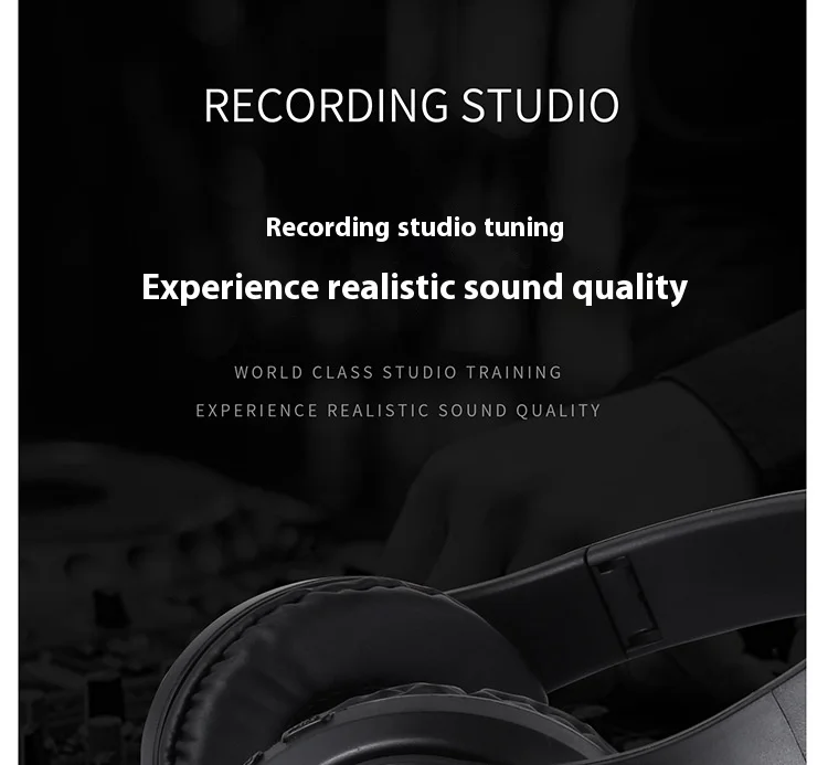 跨境直销P39无线蓝牙耳机可折叠入耳式入耳式深低音游戏玩家动态