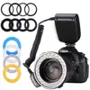 For DSLR Cameras 48 leds LED Macro Ring Light with LCD Display Ring Video Light Soft Flash
