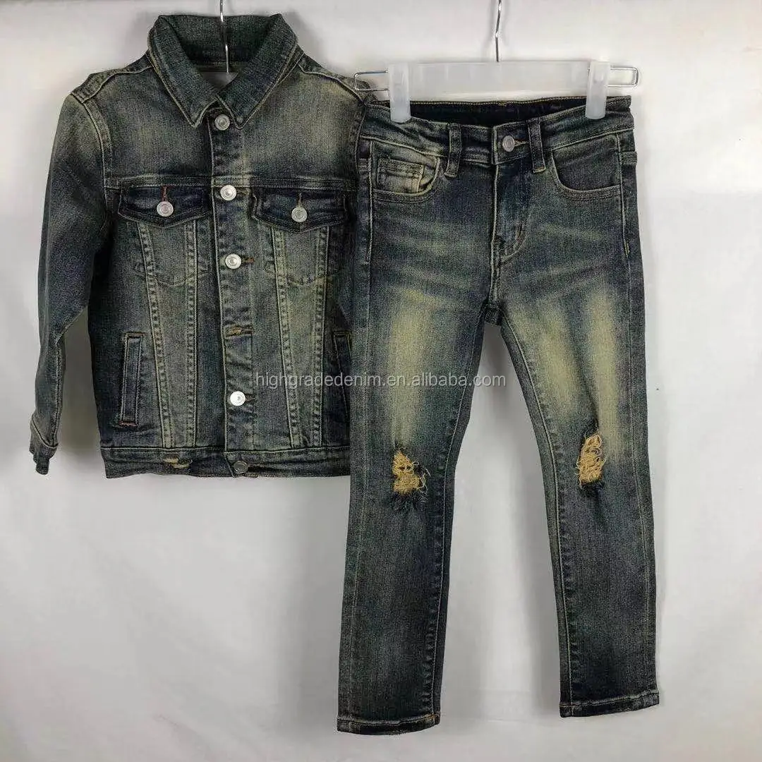 214 Year Boys Baby Denim Kids Boys Jeans Children Clothes Fashion Hole