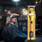 upgrade gold hair trimmer men electric professional hair cutting machine barber salon Beard Trimmer hair clipper for Men