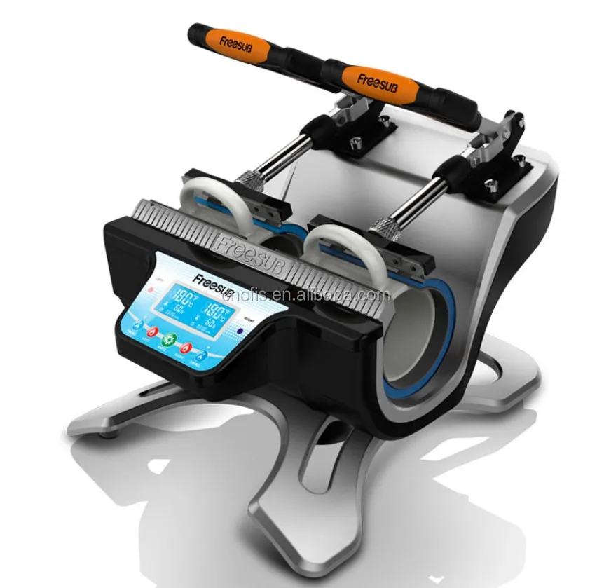 Double Station Mug Sublimation Heat Press Machine