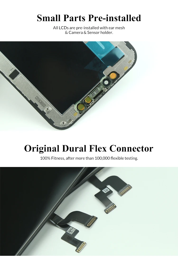 Mobile Phone LCD factory produce OLED for iPhone X Xs XR touch screen OEM replacement for iphone XR XS MAX LCD SCREEN ASSEMBLY