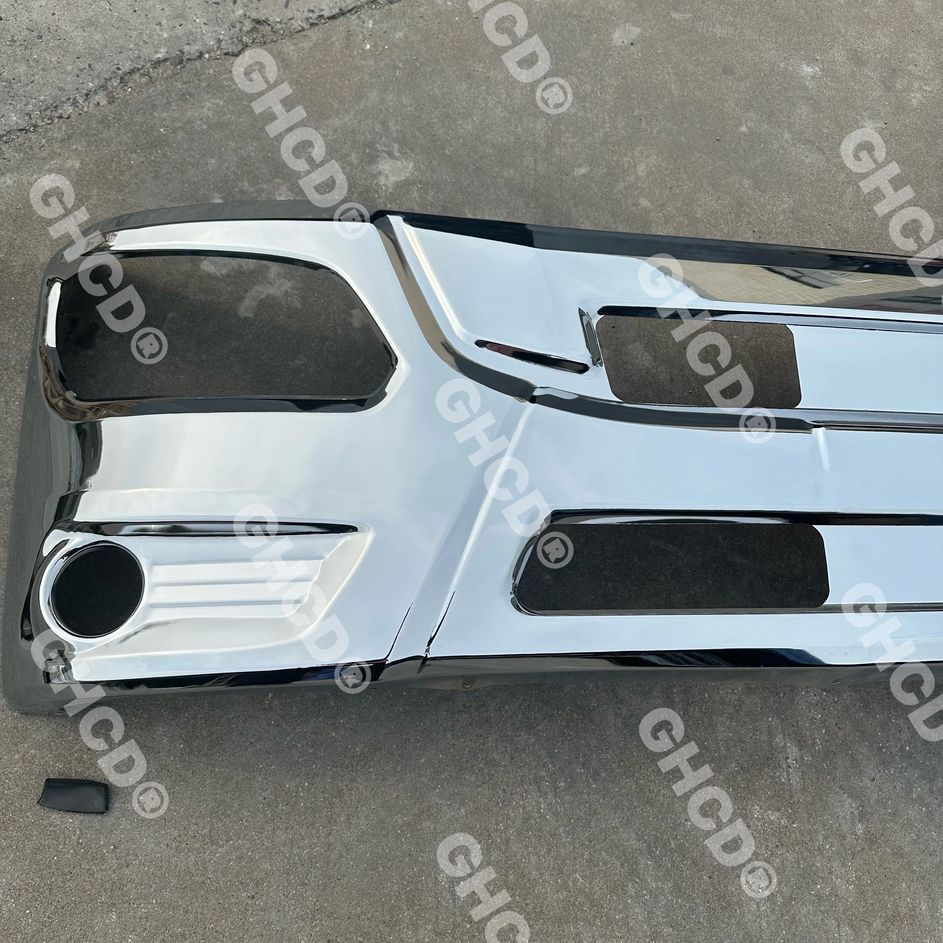 product ghcd high quality new chrome plated metal bumper truck body part for japanese hino victor mitsubishi isuzu nissan trucks-4