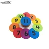 Custom shape puzzle education carpet mark magic color round mark hook and loop Adhesive for Preschool Kindergarten Elementary