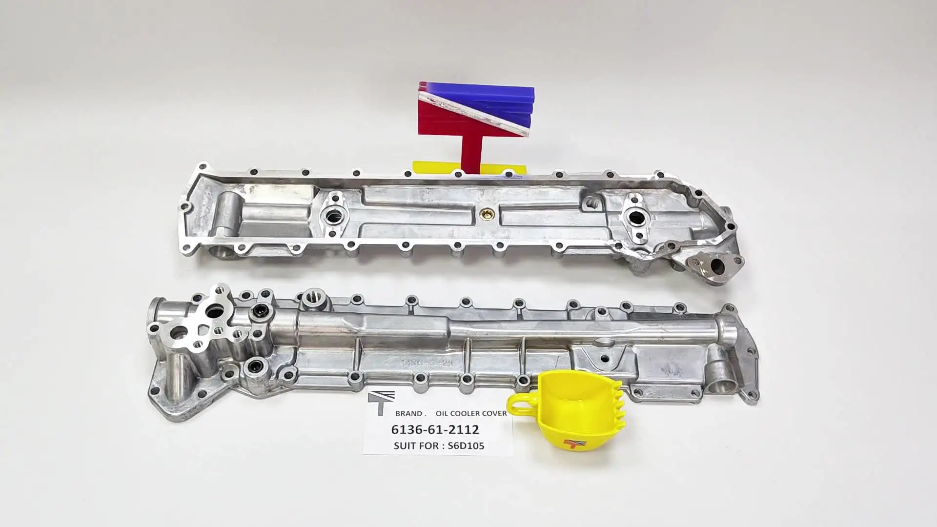 61 Excavator Parts Accessories - 6136-61-2112 Oil Cooler Cover for S6D105