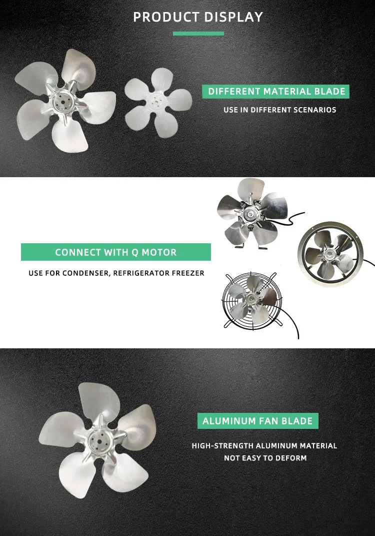 Blades Metal Electric Motor, Aluminium, Aluminum - detail 2