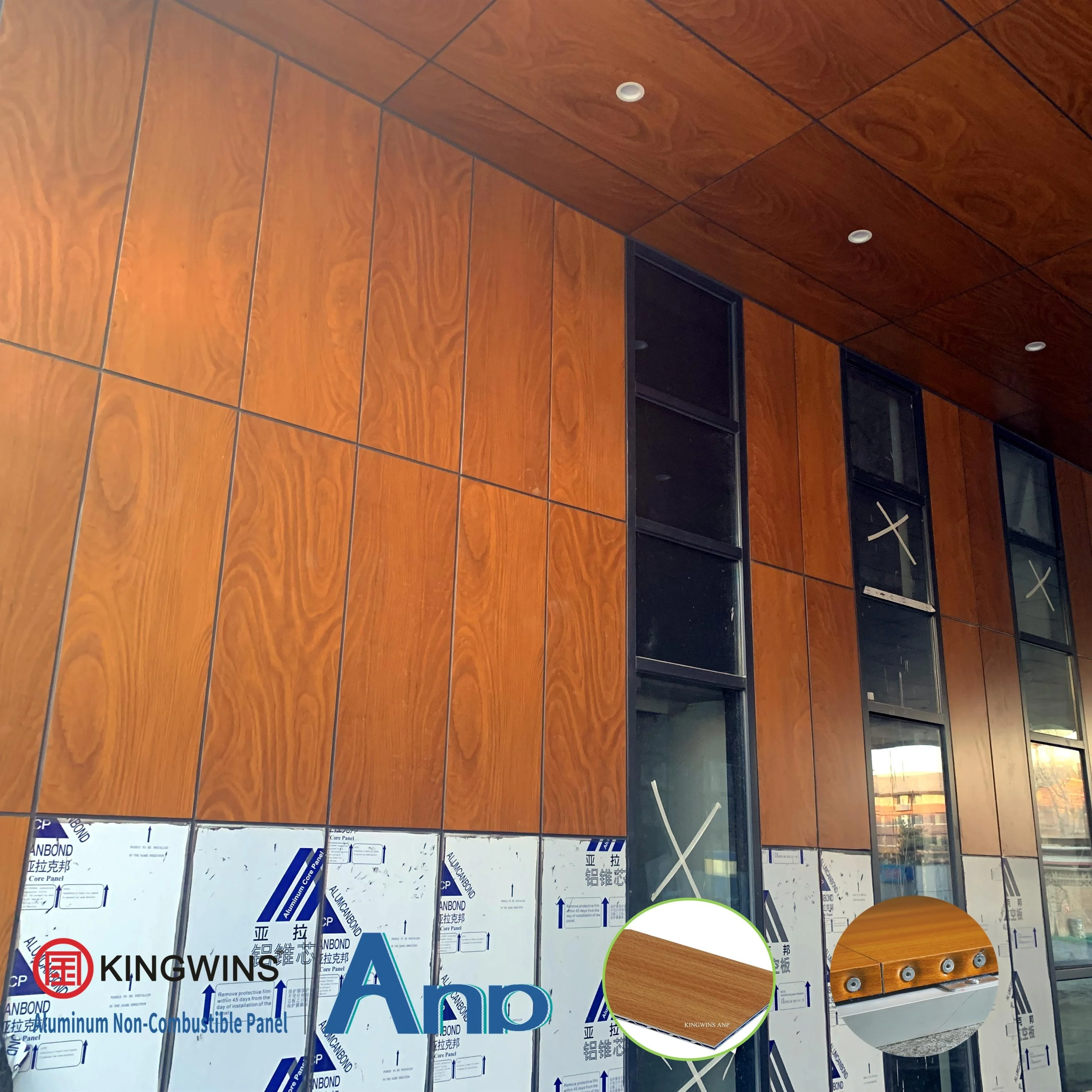 Fast Delivery Exterior Wall Color Wall Perforated Sheet Aluminum