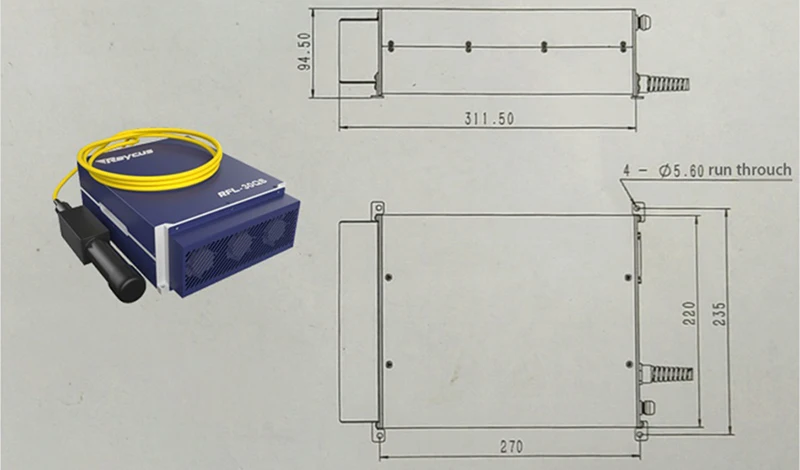 raycus fiber laser source