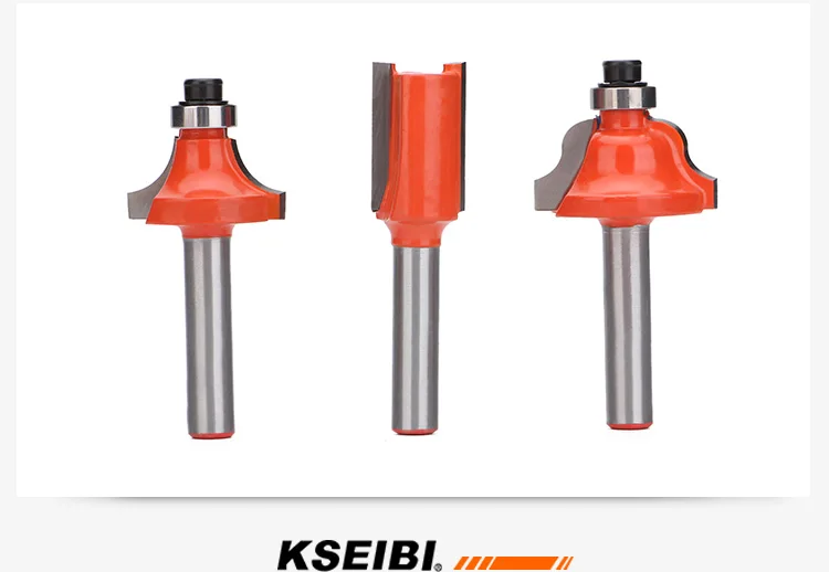 Kseibi High Quality Router Bit Set / 12pc 1/4"shank For Trimming