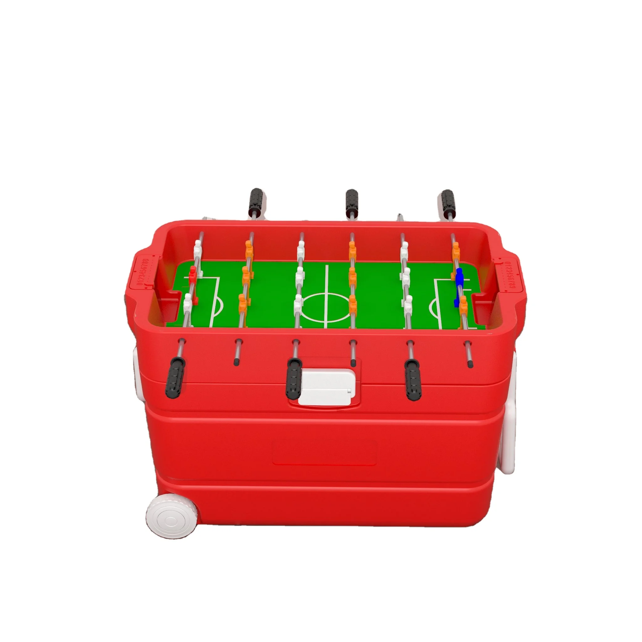 Cooler Box Foosball Game Table Ecofriendly Waterproof Pp Steel Metal