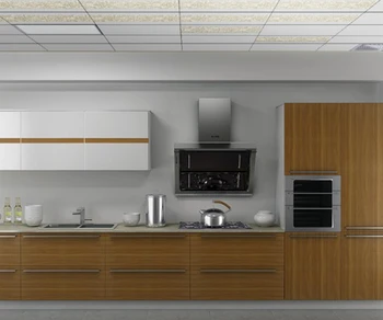 I Shaped Modular Kitchen Designs Small Kitchen Cabinet With Led