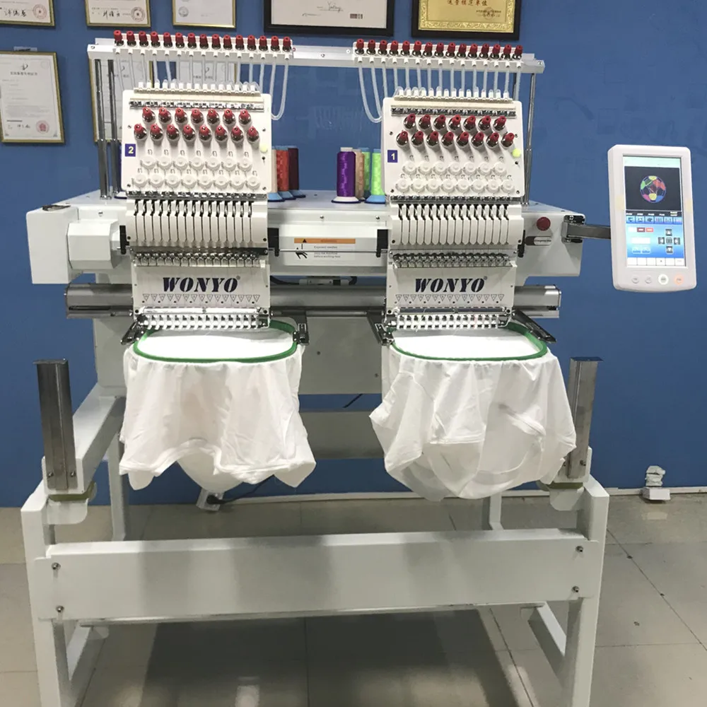 Wonyo Embroidery Machine Price Computer Embroidery Machine For Logo
