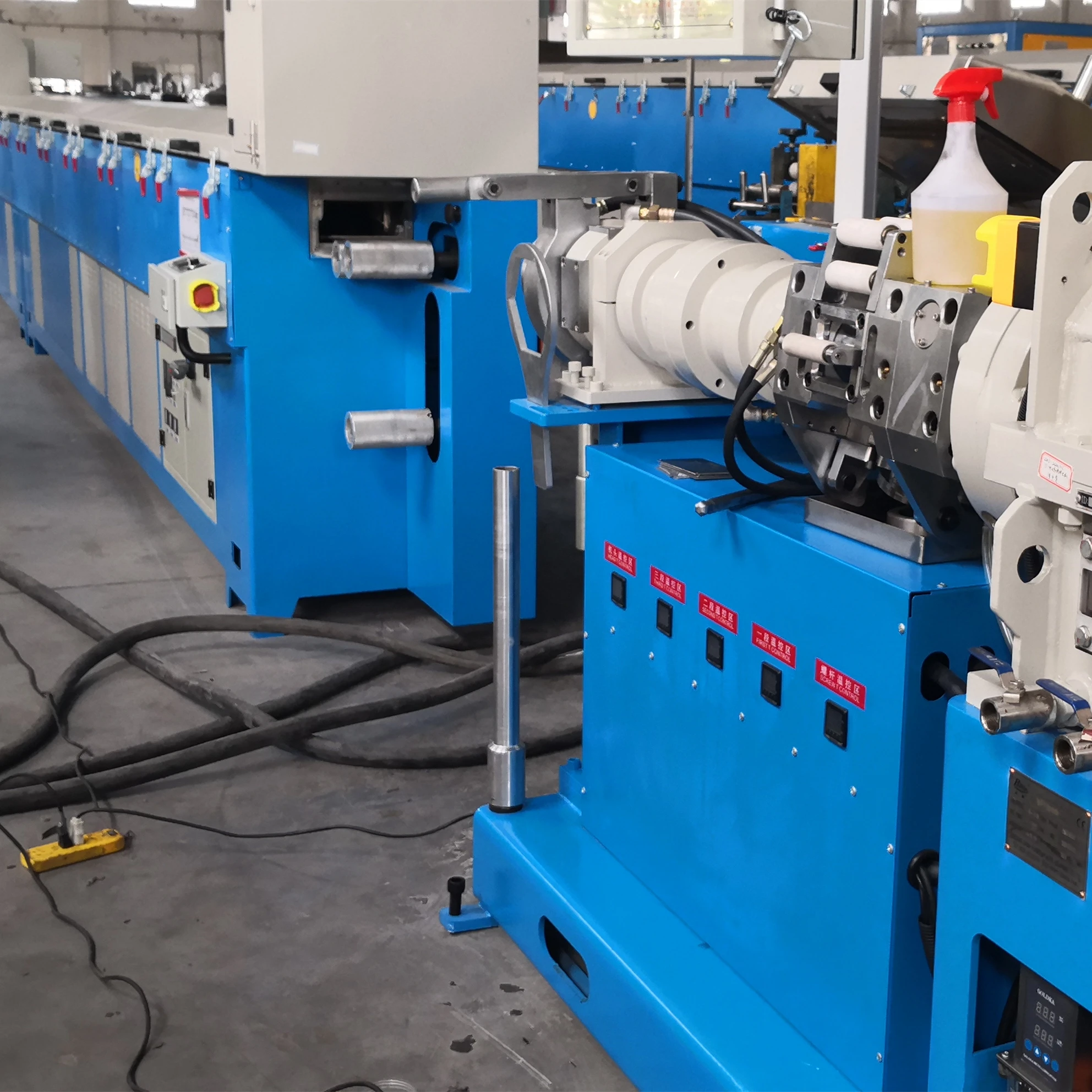 75mm Silicone Rubber Extrusion Curing Production Line For Silicone