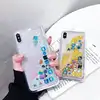 Great Free Shipping Bling Liquid Sand Mobile Phone Case Cover For iPhone XR