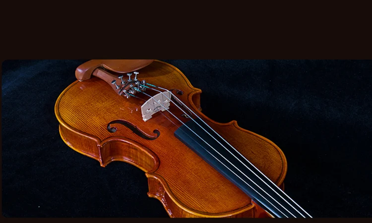 Bullfighter 3/4  4/4 Flamed Solid Wood Violin Handmade
