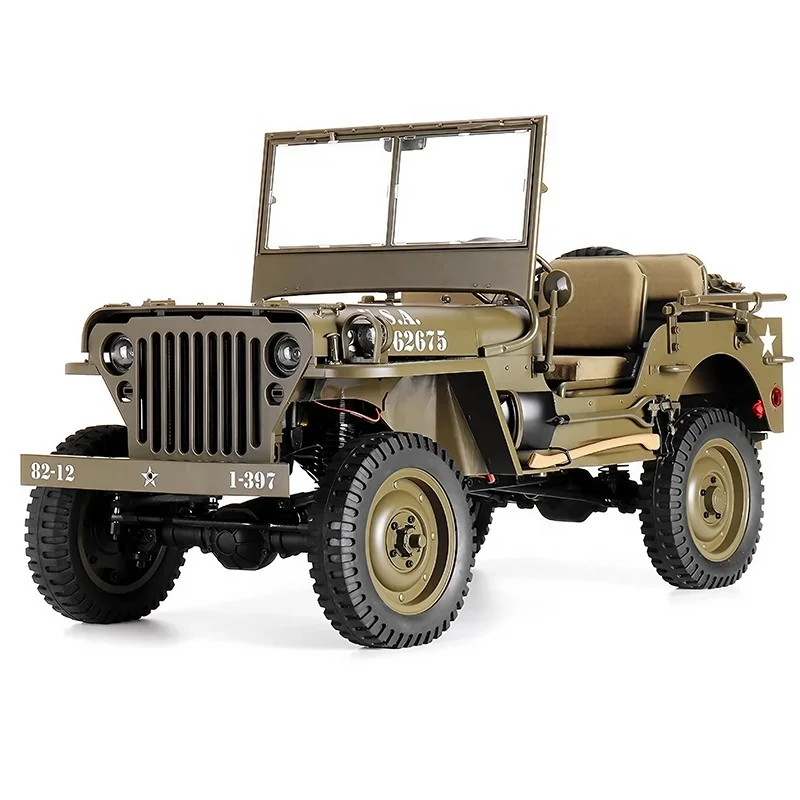 FMS ROCHOBBY 1941 MB Scaler Willys Jeep 4WD RC Rock Crawler - 1:6