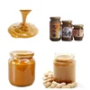 Top quality Automatic Sesame Peanut Butter / Salad Jam / Paste Filling Machine paste filler line with mixing hopper