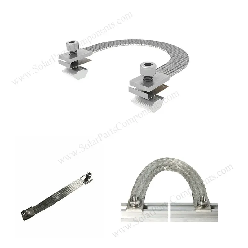 Solar Grounding Washer Earth Lug Ground Bonding Jumper For Solar Panel Earthing Kit Buy Solar