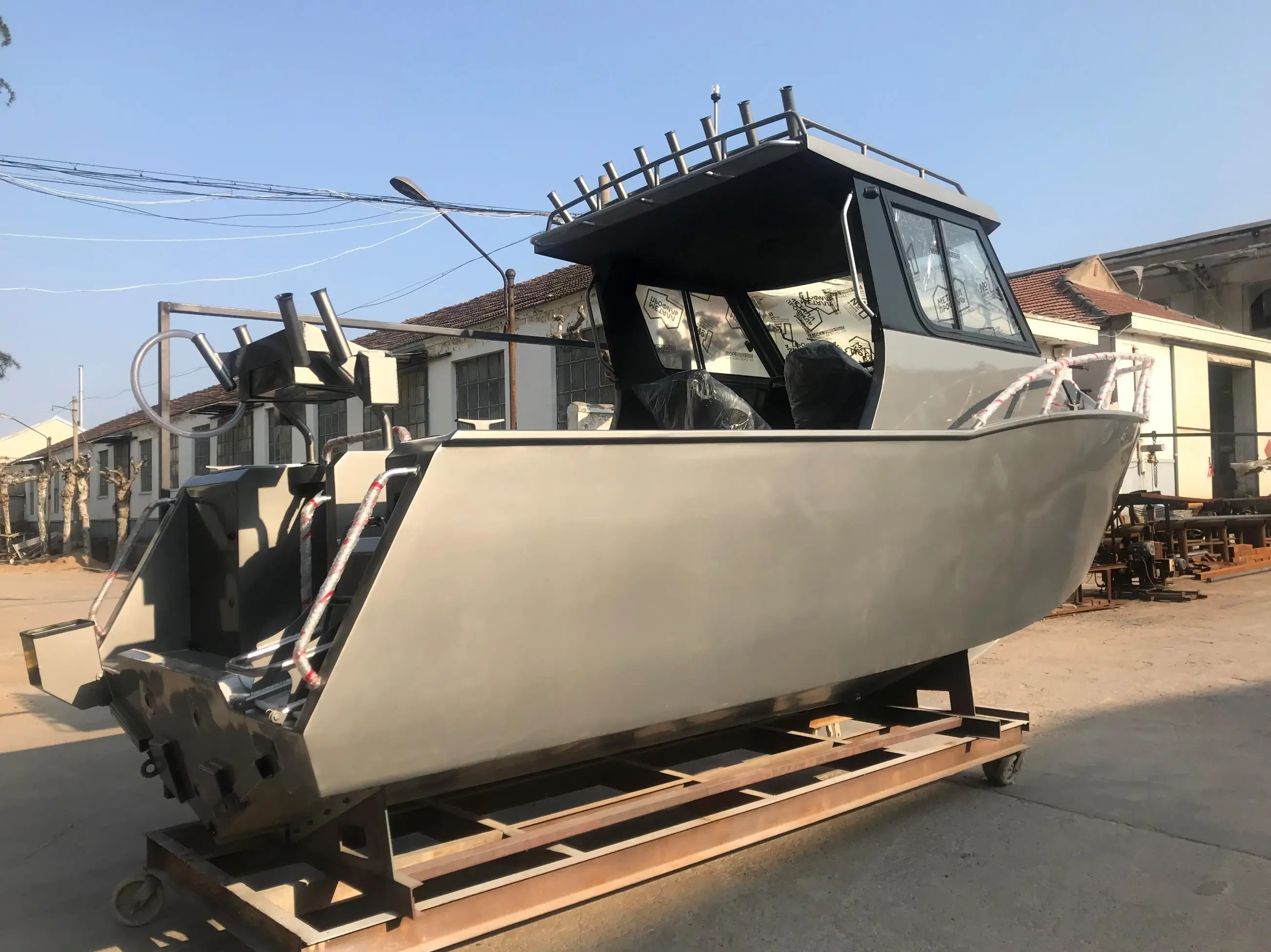 High Quality Aluminum Boat Deep V For Fishing Buy Aluminum Pleasure