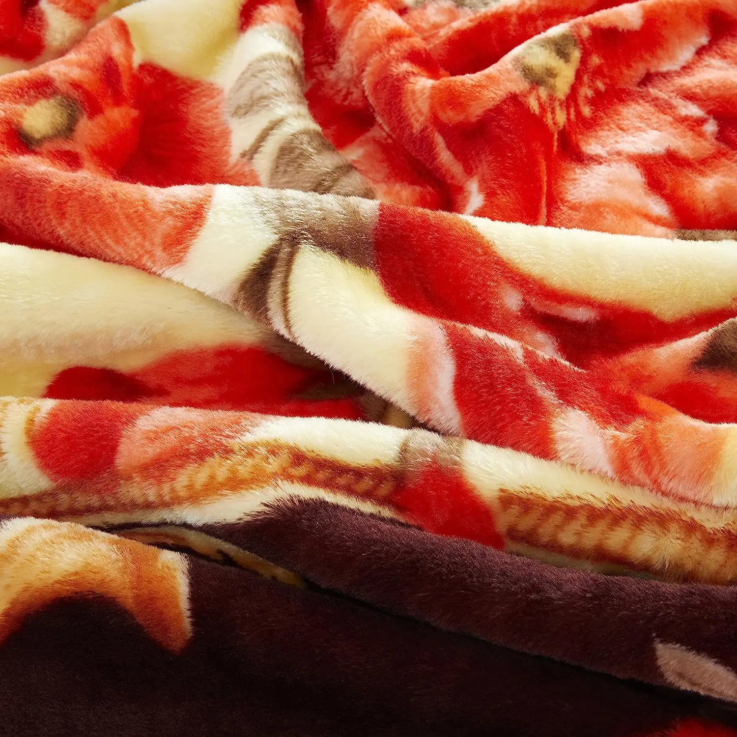 Wholesavase Mink Blanket Oversized Heavy Woven Fluffy Plush Soft Warm