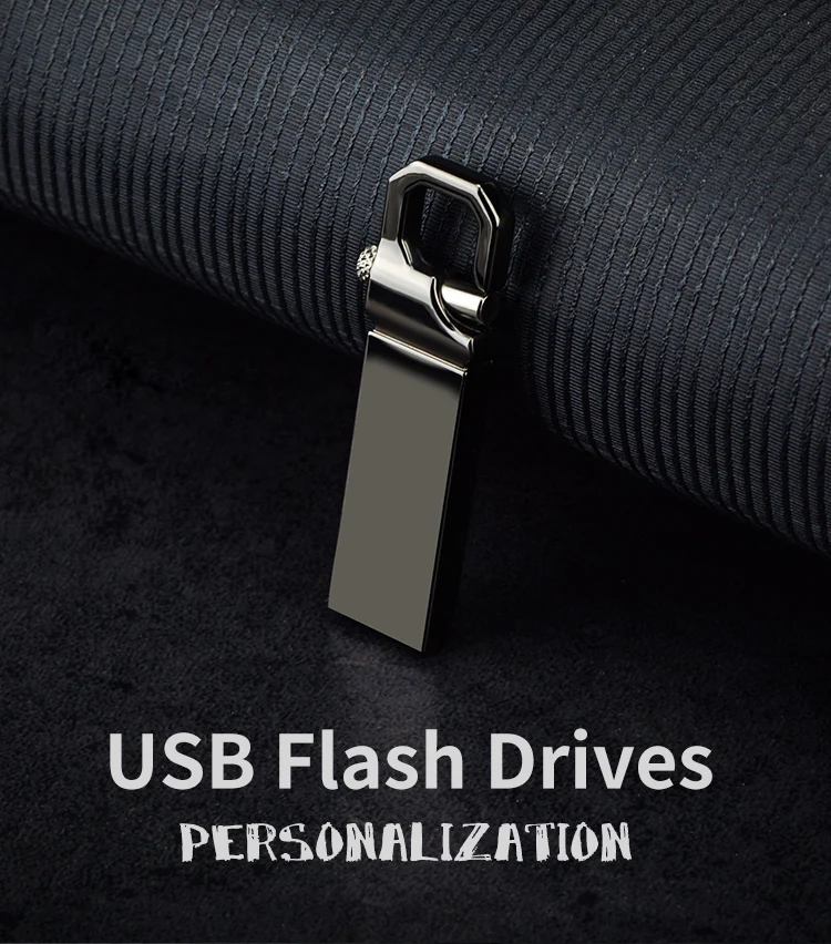 Factory cheaper usd2.0 metal buckle 8g 16g 32g 64g usb stick pendrive memory usb flash drives with logo free