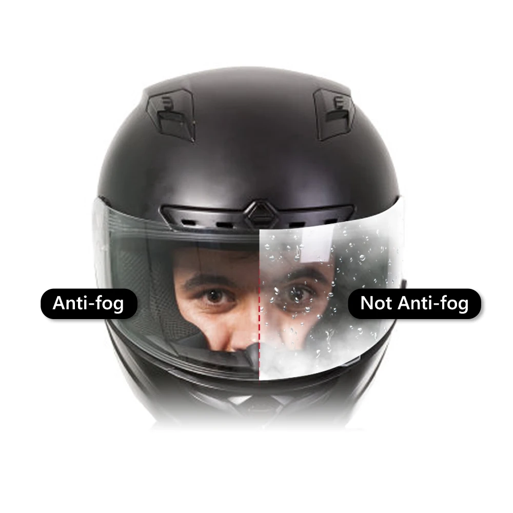 helmet anti rain film