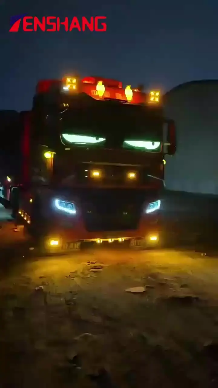 Yeux LED Pour Camion Et Voiture, Devil Eyes, Grand Écran LED Flexible - 70x173mm