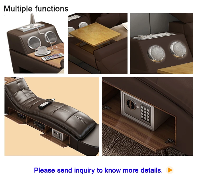 multifunctional bed modern multifunctional bed leather bed storage bed