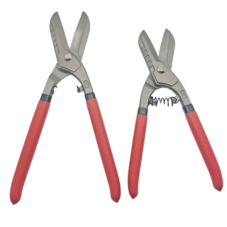 Professional Industrial Grade Tin Snips Smooth-Edge Aviation Sheet Shears with Steel and Rubber Handles supplier