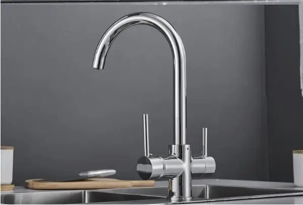 双手柄3路厨房水龙头yf-sh3