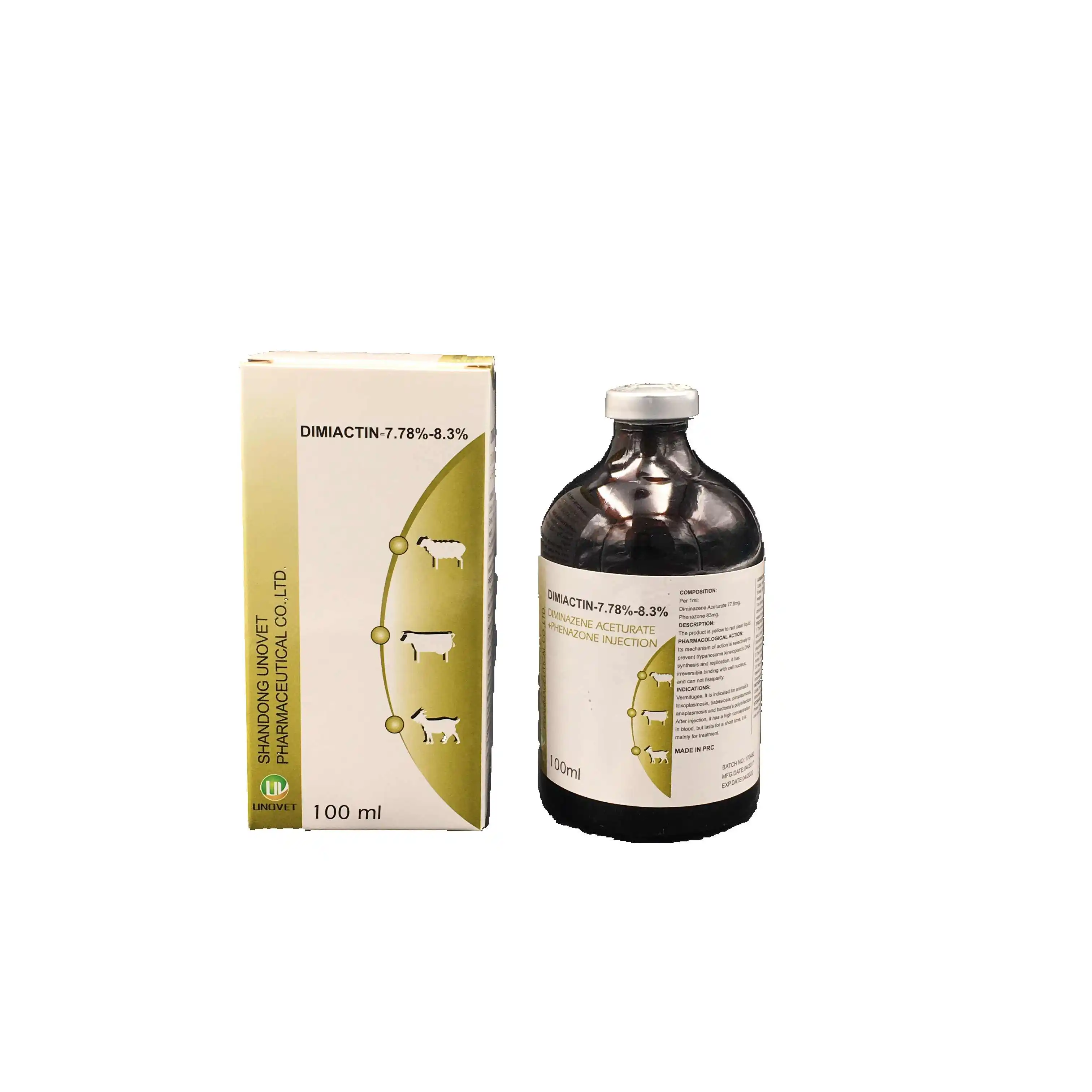 
good price veterinary injection diminazene diaceturate+antipyrine 