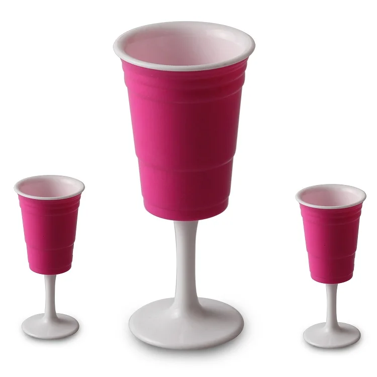 plastic goblet cups