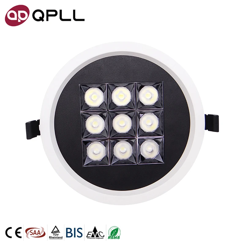 High Quality 85-265V 8W LED Down Light Round White SMD Downlight