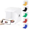 Drop shipping Studio box PULUZ Mini LED Photography Shadowless Light Lamp Panel Pad + photo studio