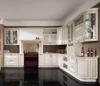 Modern design fiber solid wood kitchen cabinet white,cabinet handles kitchen