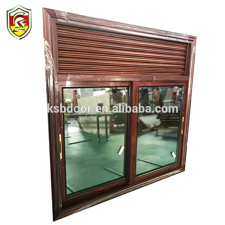 Modern house design exterior aluminium frame adjustable jalousie blinds windows