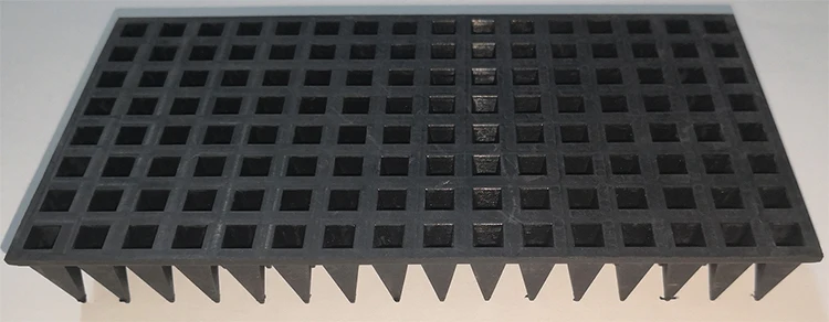 Absorber for vacuum environment