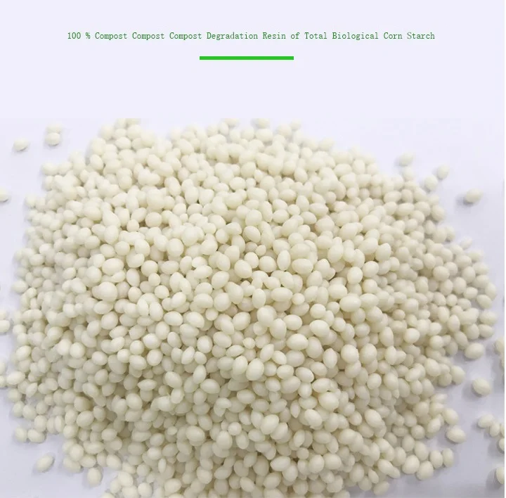 corn starch made biodegradable supermarket plastic carry shopping bags design with low price
