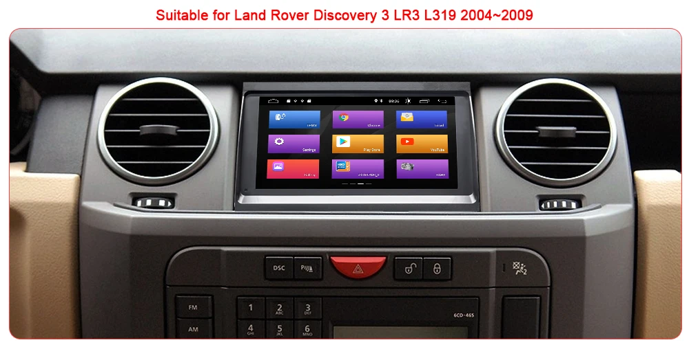 Car Radio Android Gps Stereo For Land Rover Discovery 3 3 Lr3 L319 2004