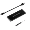NVMe PCIE USB3.1 HDD Enclosure M.2 To USB Type C 3.1 M KEY SSD Hard Disk Drive Case External Mobile Box