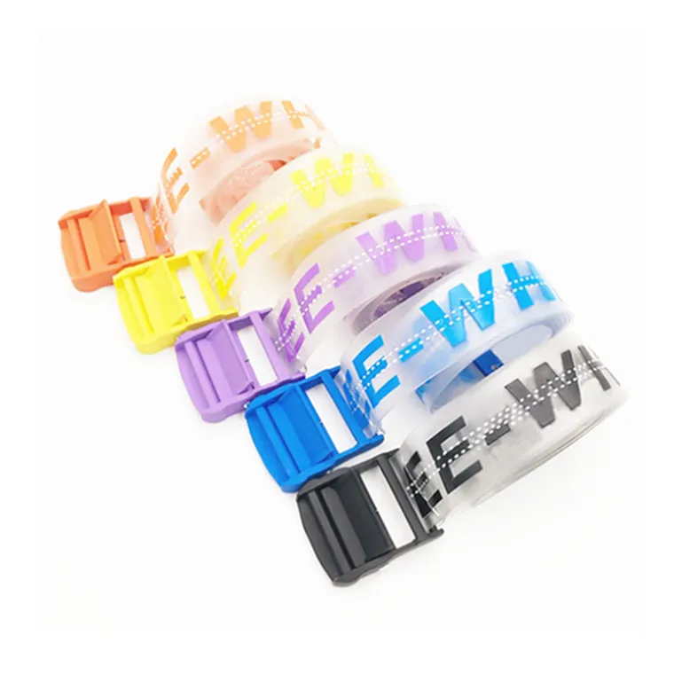 

Authentic Industrial Tie Down Belt Yellow white Iron Buckle 200cm buckles belt,5 Pieces, 10 colors