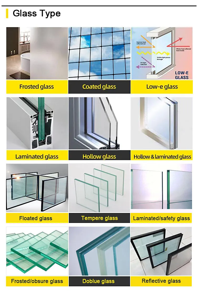 New design aluminium doors window types of aluminum doors sliding folding door
