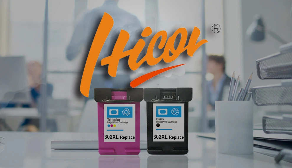 Hicor Neue Version Chip 302xl Überholte Tinten Patrone Für